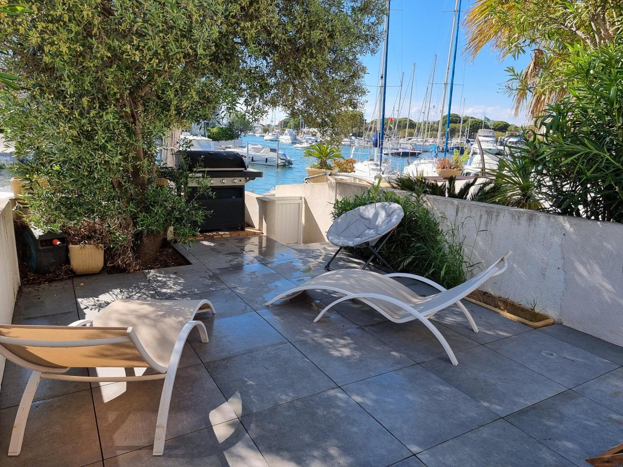 Marina Exceptionnelle - 8 Pers - 120 M2 Vue Mer - Suites Parentales - Cinema - Ponton لو غراو دو روا المظهر الخارجي الصورة